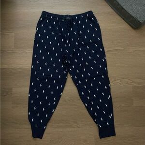 Polo by Ralph Lauren Black Sleepwear with White Logo